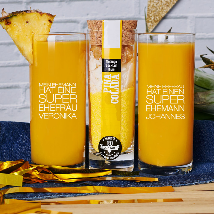 Super Ehemann und Ehefrau - SPina Colada Cocktail Mix